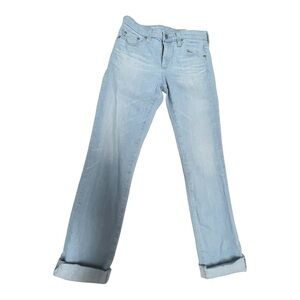 AG Adriano Goldschmied Prima Crop Light Wash Cropped Jeans Size 26R